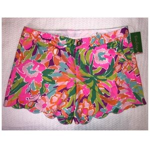 NWT Lilly Pulitzer Lulu Buttercup Shorts 6